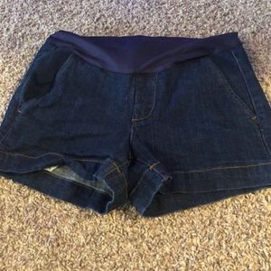Maternity Jean Shorts